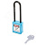 Замок безопасности навесной нейлоновая дужка BD-G33 Blue