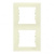 Рамка х2 вертик.. беж.