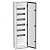TITAN 5 Корпус металлический ЩРв-84 (1х84) 1130х365х130мм IP31 белый (одна дверь)